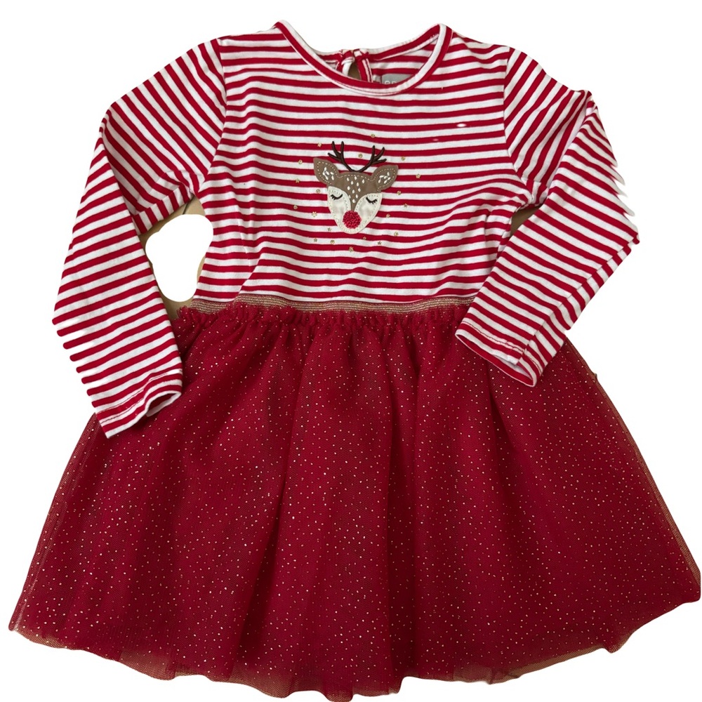 2 Christmas Raindeer Dresses